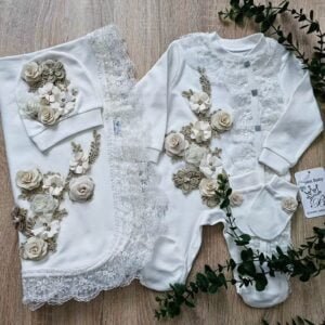 مجموعة كراون بيبي الجديدة من 4 قطع