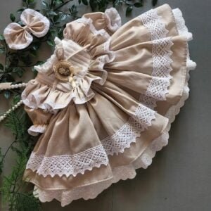 مجموعة كراون بيبي الجديدة- ستايل فيكتوريا - صنع يدوي