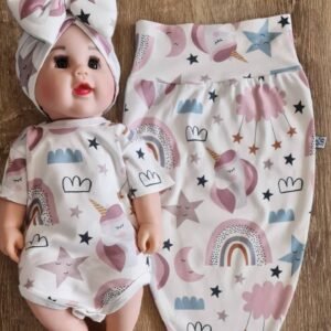 مجموعة كراون بيبي الجديدة من 3 قطع