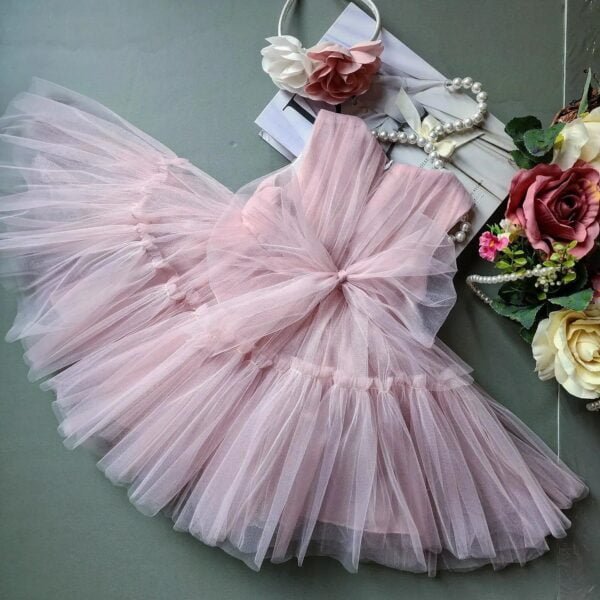 Crown Baby Dress new collection - Image 2