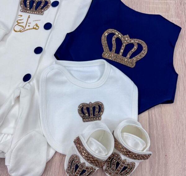 Crown Baby new collection 7  pcs set - Image 3